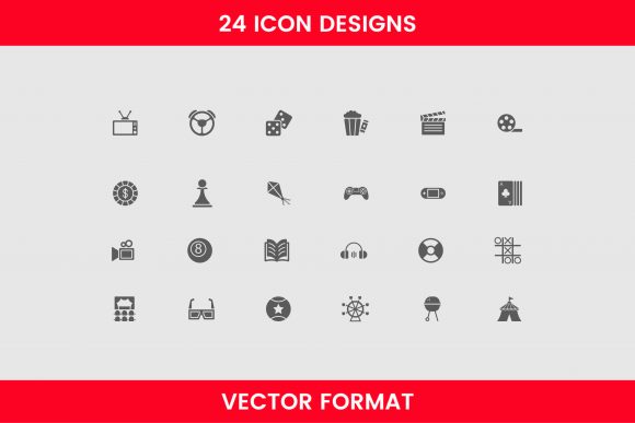 24 Leisure Entertainment Designs: Fresh Graphics & Icons for Lifestyle Blogs