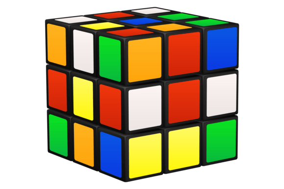 Colorful Cub Puzzle Graphics for Modern Branding & Illustrations