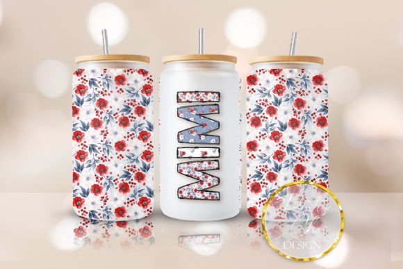 Mimi Libbey Can Glass UVDTF 16oz Cup PNG for Crafts & Creative Graphics