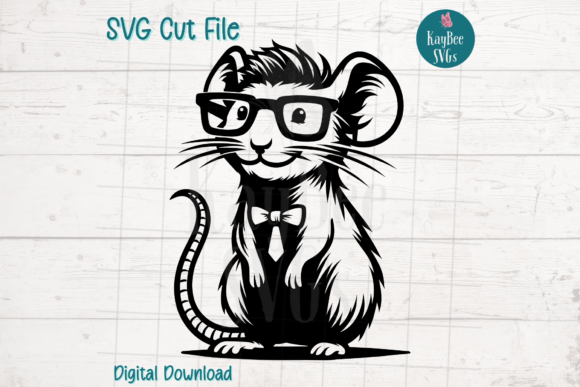 Nerdy Rat SVG Cut File: A Brand Designer’s Review for Marketing & Crafts Graphics