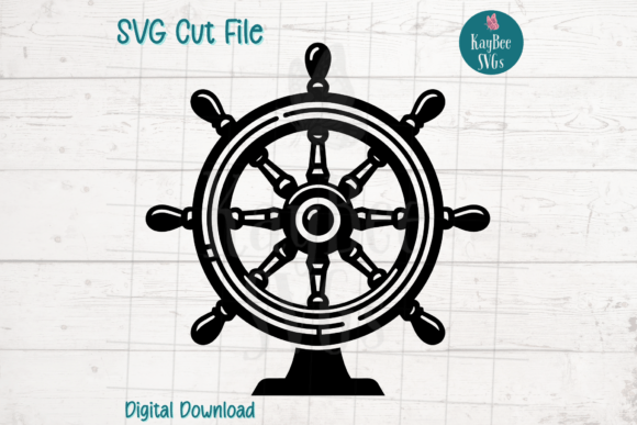 Ship s Wheel SVG Cut File Review: A Nautical Touch for Real Embroidery Projects
