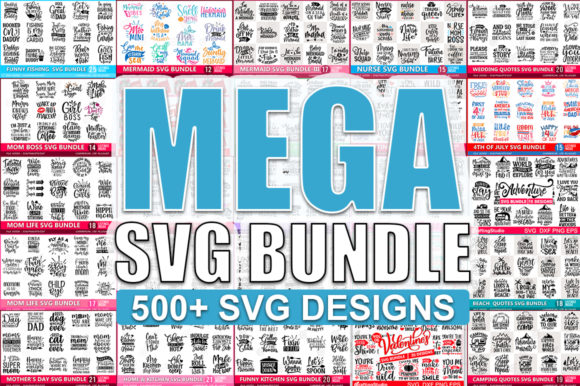 The Mega Bundle: Graphics & Print Templates for Brand Storytelling